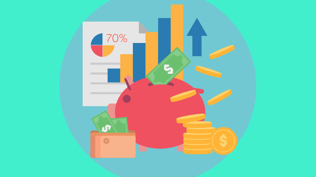 visual representation for investment types